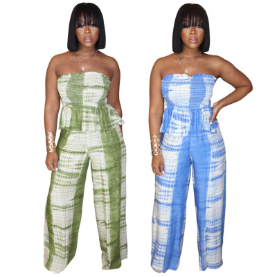 Sexy fashion tube top two-piece suit SMR9623