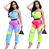 Dew Shoulder Multicolor Jumpsuit For Daily Wear LA3100