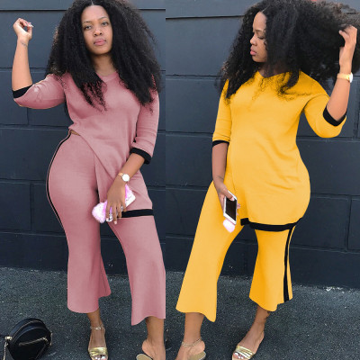 New Arrival Solid Two Pieces Sets OEP5272