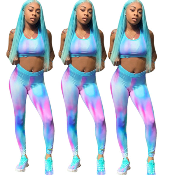 Cheap Women Stretchy Yoga Bodycon Outfits YMT6078