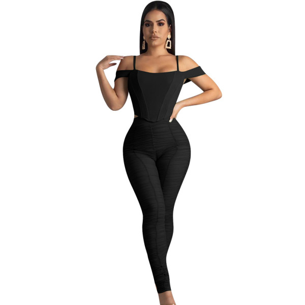 Sexy Explosion Women\'s Mesh Double Layer 2 Piece Set MTY6272