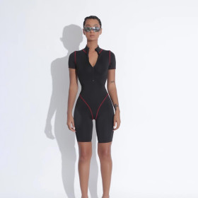 Women's Line Skinny Sports Jumpsuit P1736235