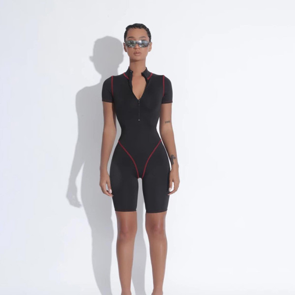 Women's Line Skinny Sports Jumpsuit P1736235