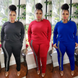 Sexy casual fashion braided round neck two-piece nightclub clothes K8923
