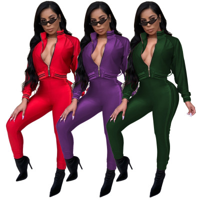 Club Wear Short Jackets Skinny Pants Outfits SMR9065