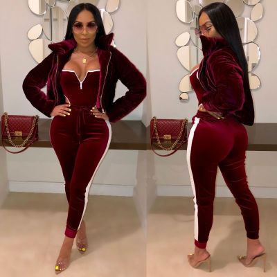 Newest Plain Color Velvety Long Sleeve Bread Jacket QZ4545