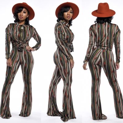 Mature Women Oversize Casual Printing Outfits For Daily Wear YSH6119