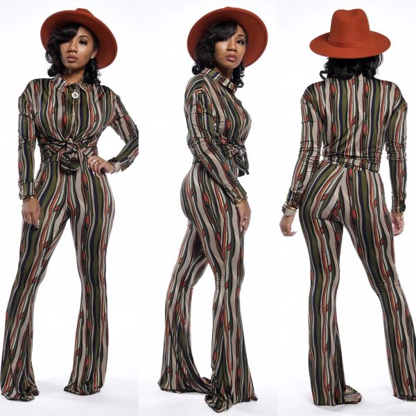 Mature Women Oversize Casual Printing Outfits For Daily Wear YSH6119