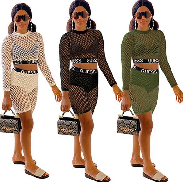 Sexy cutout solid color suit M1028