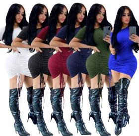 Sexy Multicolor Bandage Dress WMZ2538