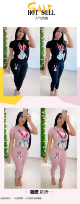 Two-color trendy fashion leisure suit TY1143