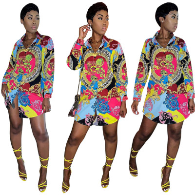 Shirt dresses in stock YZ1872