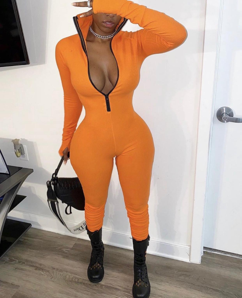 HOT-HOT Women Fitness Jumpsuit FF1001