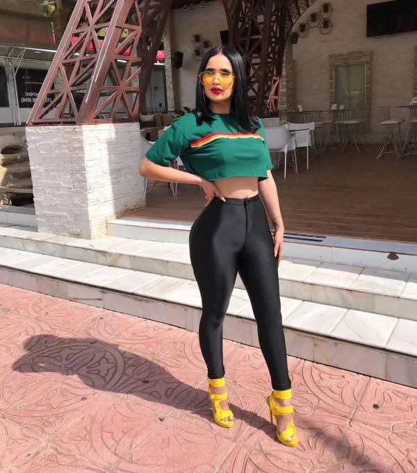 Crop Top Slinky Pants Casual 2 Pieces Suits For Daily Wear W8118