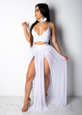 Sexy Camisole Chiffon Skirt Two-Piece Set ZSG0182