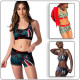 Digital printing vest set multi-color spot MD323