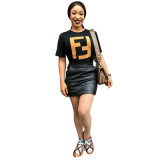 Cheap Bodycon Short Sleeves T-Shirt For Daily Wear LS6227