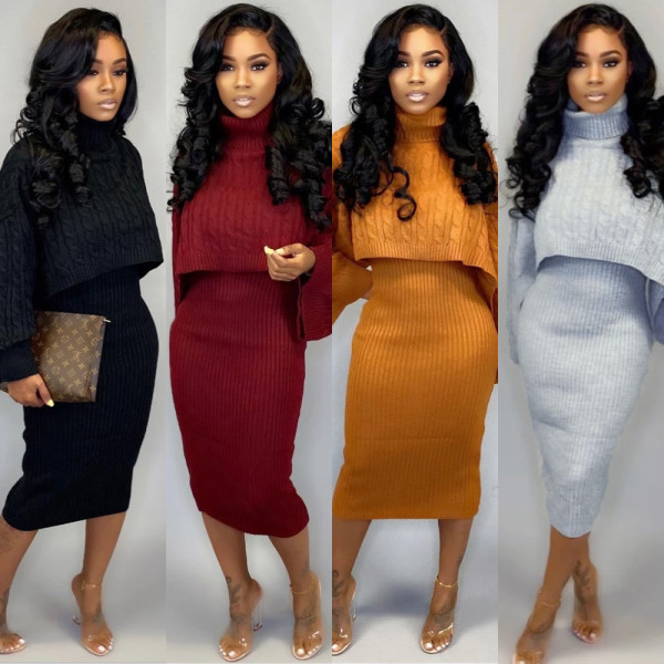 Women's fashion turtleneck sweater PN6273