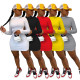 Pure color high stretch long sleeve sexy backless nightclub style dress YF8109