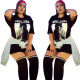 Leisure Half Sleeves Short Dress For Women SN3495