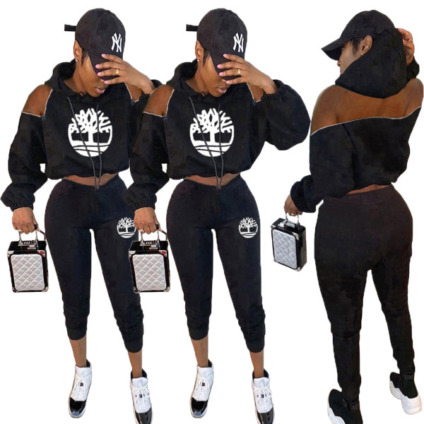 New Arrival Fitness Hot Outfits Women Hoodie Tight Pants MR229