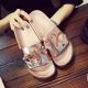 Slippers solid color flip-flops outdoor wild non-slip beach slippers QF299