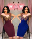 Elegant Sleeveless Bdocyon Midi Dress LA3062