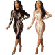 Perspective sexy nightclub sequin dress CY8201