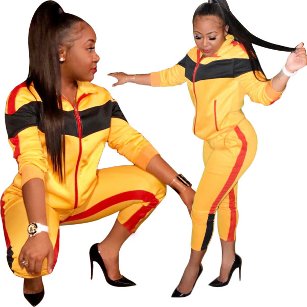 Casual Fashion Ladies Bodycon Winter Track Suits SN3493