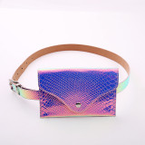Laser magic color ladies pocket mobile phone street fashion belt CX20190719A