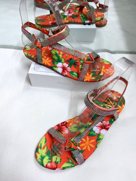 Summer diamond sandals and slippers fashion women\'s shoes LYH615308325472