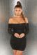 Fashion women's glitter double layer dress WMZ2522