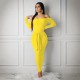 Sexy dress long sleeve pit dress YMT6102