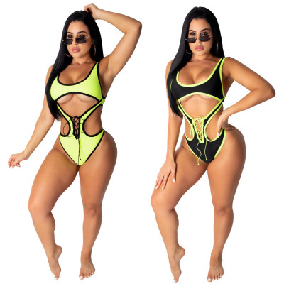 Sexy one-piece bikini W5018