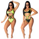 Sexy one-piece bikini W5018