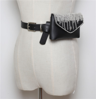 New Arrival Women Sport Adjustable Tassel Waist Bag WZ987