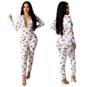 Casual fashion slim high-grade jumpsuit F8260