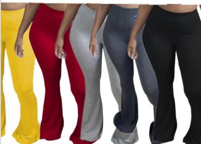 Autumn new sexy casual tight big flared trousers SMD5012