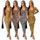 Digital Printing Square Collar Ankle Length Dress With Belt SMR9437