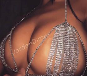 Hollow flash drill full diamond bra kh-3582
