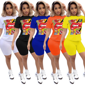 Two-piece casual shorts MN085