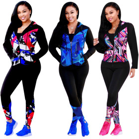 Autunm Winter Fashion Print Outfits QQM3541