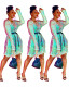 Eye-Catching Long Sleeves Club Women Sequins Dress LY5109