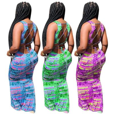Sexy print dress MTY6385
