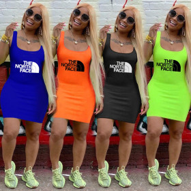 Sexy Offset Dress Vest Skirt Women RSN730