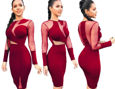 New Arrival Cheap Clubwear Bodycon Pencil Dress SC465