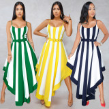 Leisure Women Spaghetti Strap Midi Dress Without Belt ALS080
