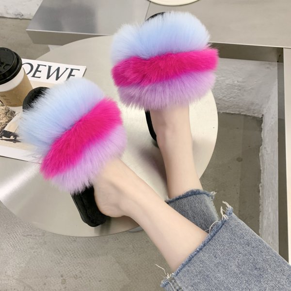 Women\'s shoes soft fluffy camouflage plush home slippers women 36-41 HWJ149