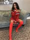 Off Shoulder Knitting Long Sleeves T Shirt Dress YS228