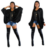 Wholesale Polyester Batwing Sleeve Women T-Shirt LS6205